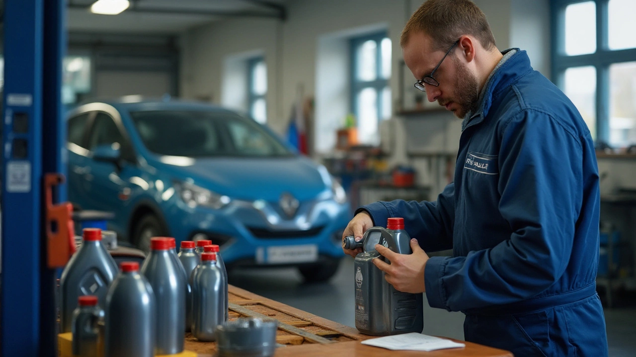 Jak zjistit správný olej pro Renault, když neznáte typ