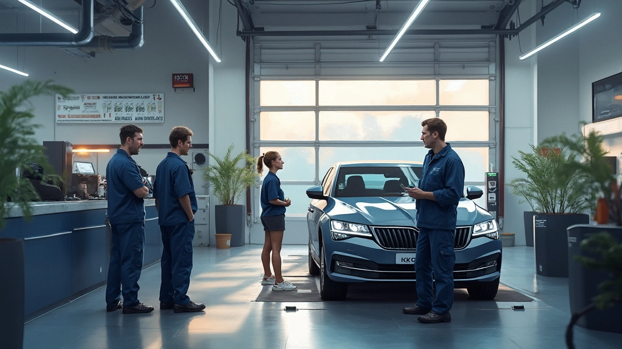 Jak dlouho trvá výměna oleje v servisu Škoda?