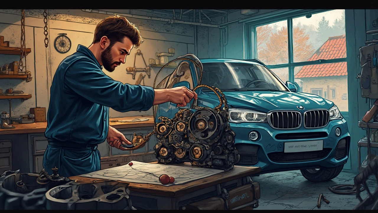Kolik stojí rozvody na BMW X5?