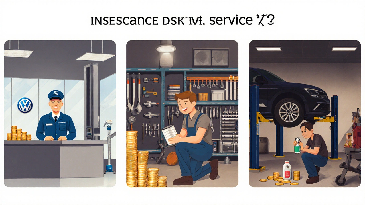 Kde nechat vyměnit olej - dealer, nezávislý servis nebo vlastní výměna