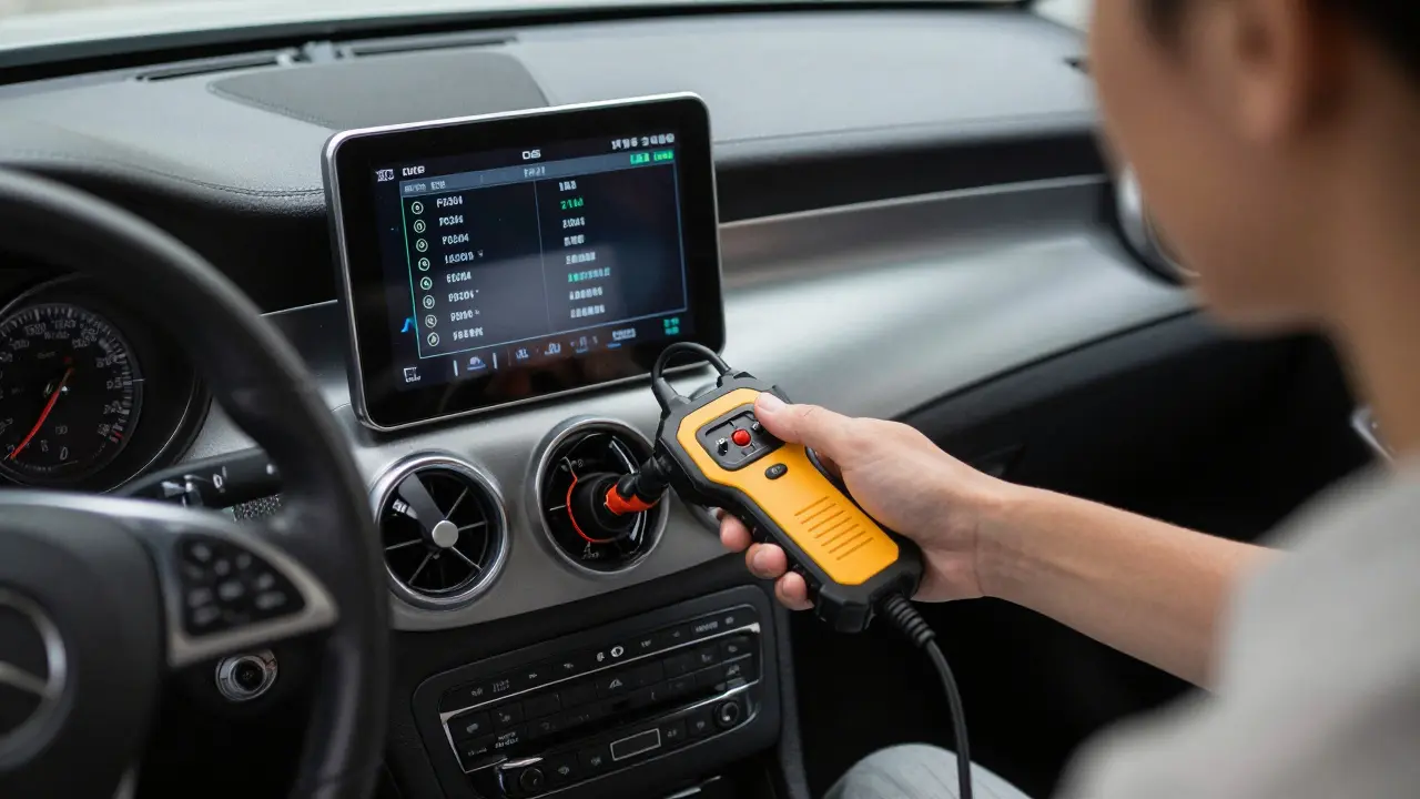 Jak funguje autodiagnostika u Mercedes-Benz?